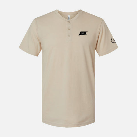 Men's American Apparel Henley Tee