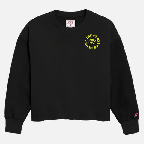 Women's League Reverse Fleece Oversized Midi Crewneck